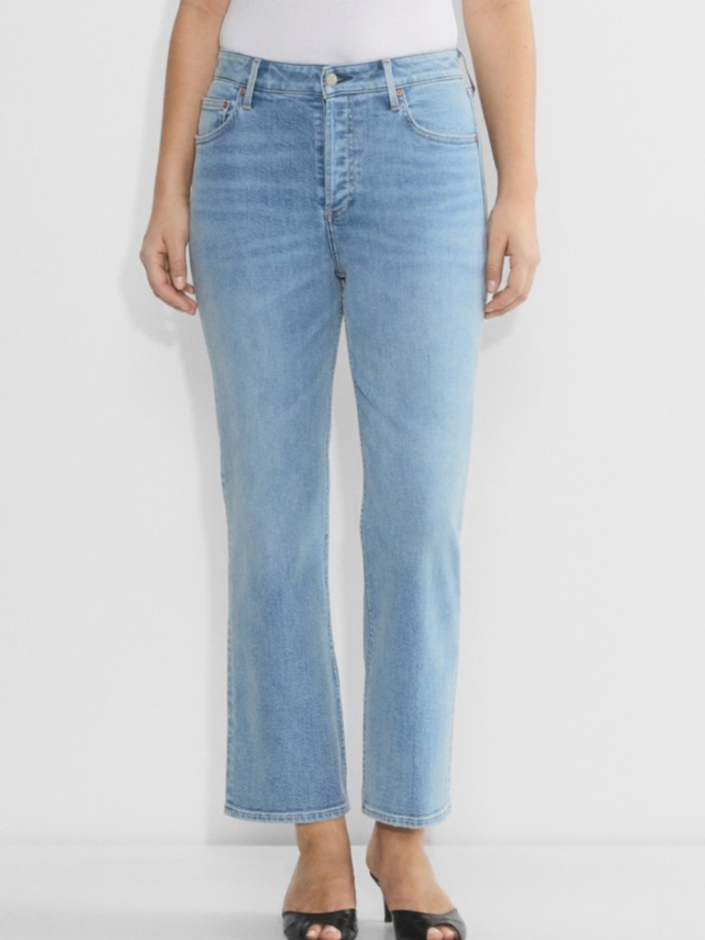 DENIM FORUM THE ALRO CURVE-FIT HIRISE STRAIGHT JEAN